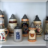 C57. Beer steins. 